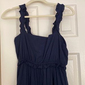 Navy Blue Maxi dress size Med